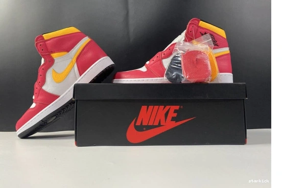 555088-603 High 1 AIR OG Fusion Retro Red Light Jordan 555088-603 0901